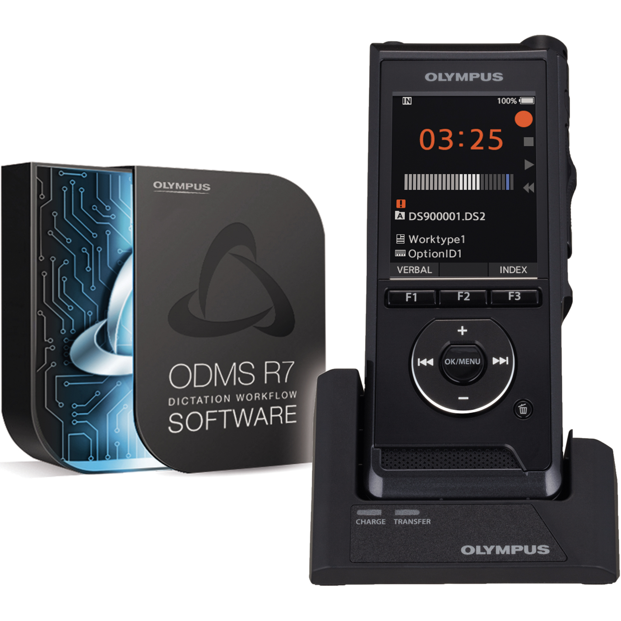 OLYMPUS Diktiergerät DS-9000 Premium-Kit