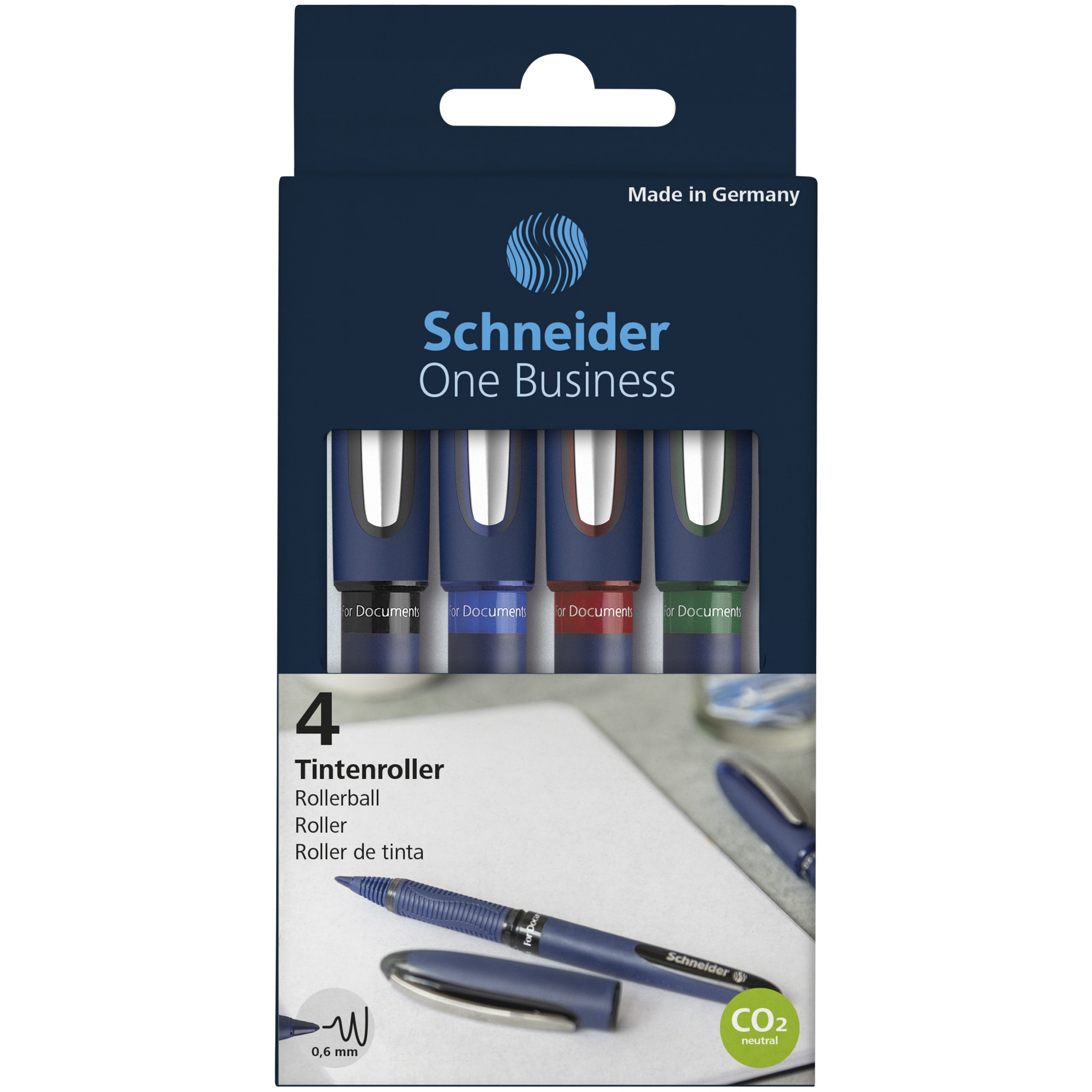 Schneider Tintenroller One Business 4 St./Pack.