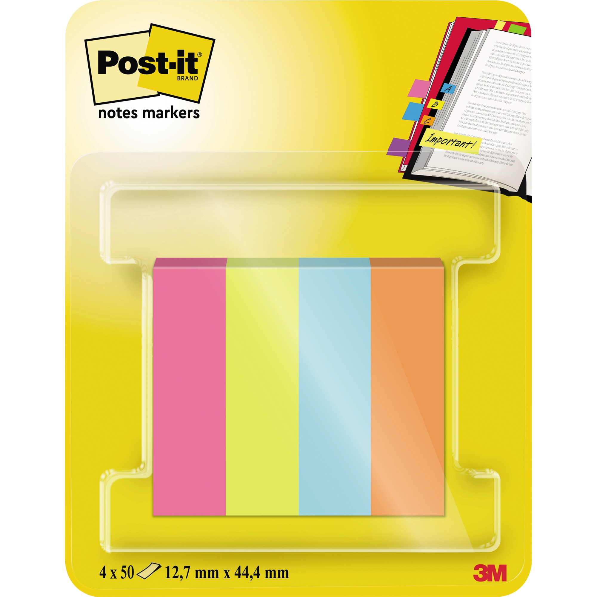 Post-it® Haftmarker Page Marker Poptimistic Collection