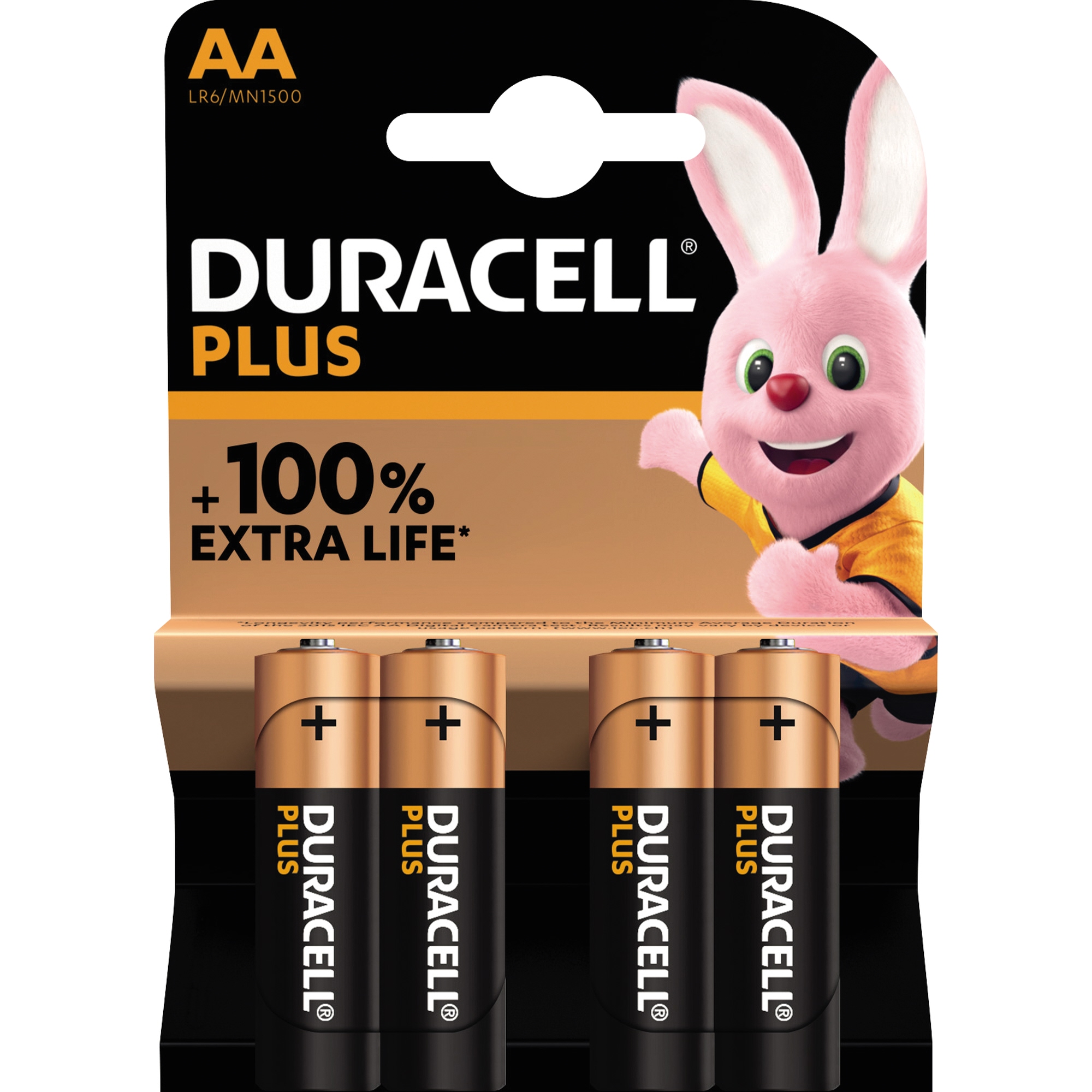DURACELL Batterie Plus AA/Mignon