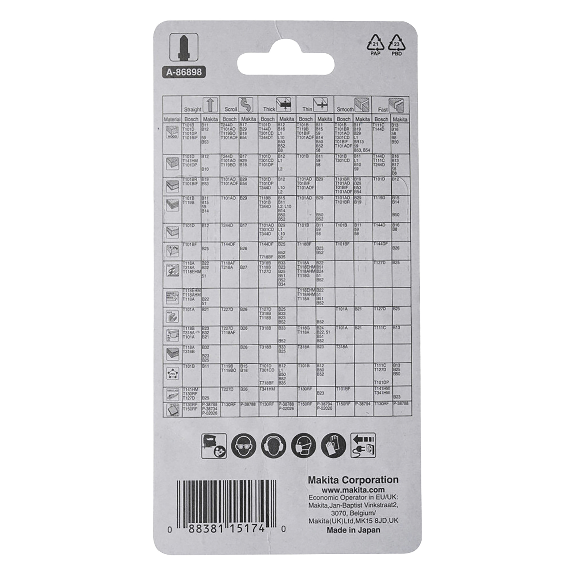 Produktabbildung - Einzelabbildung Y001517C
